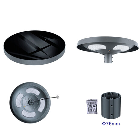 HLW LED LED Tuin Wandlamp Rinzu Drion - Dimbaar, Waterdicht IP65, 60W Neutraal Wit