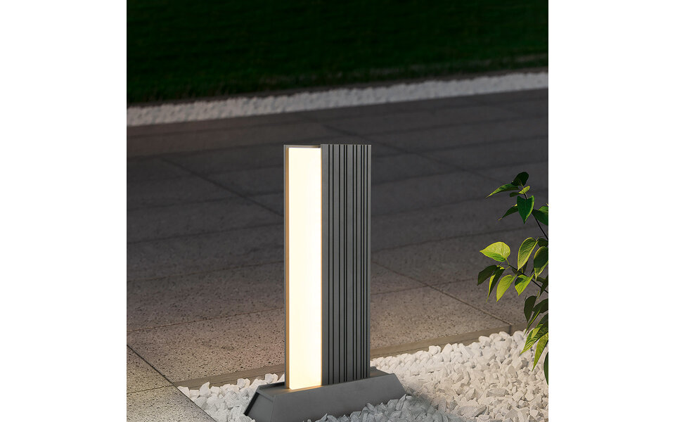 HLW LED LED Tuin Vloerlamp 11W Warm Wit 2700K–3000K - Beam Angle Verstelbaar - Antraciet