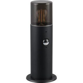 LED Vloerlamp Mat Zwart met Bewegingssensor - Trion Sicho