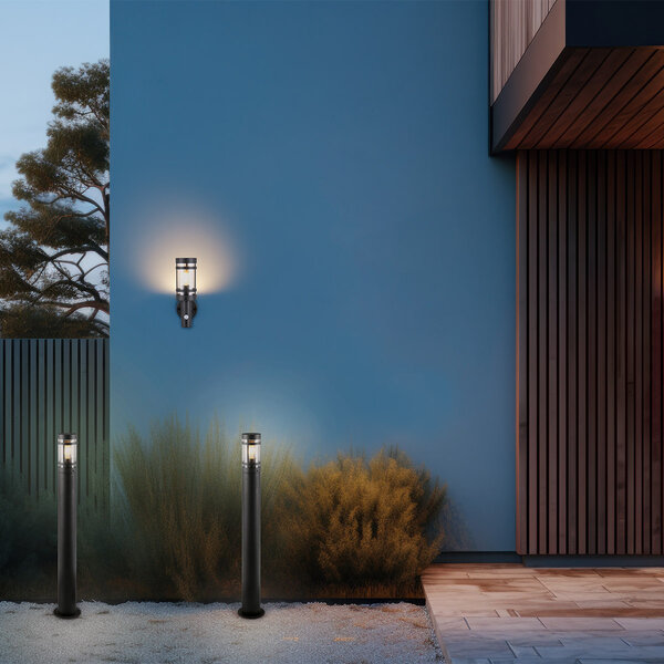 HLW LED LED Vloerlamp Trion Paulo XL - Waterdicht Metalen Buiten Wandlamp voor Tuin HLW LED LED Vloerlamp Trion Paulo XL - Waterdicht Metalen Buiten Wandlamp voor Tuin