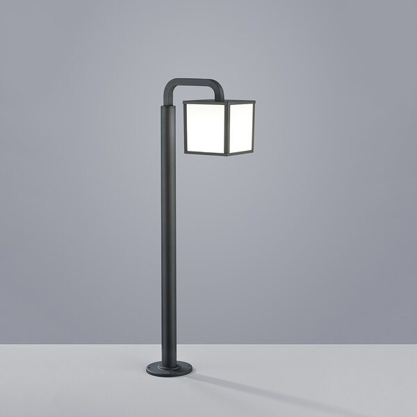 HLW LED LED Vloerlamp Trion Cubirino - Waterdichte Witte Tuin Wandlamp 5W Warm Wit 2700K-3000K