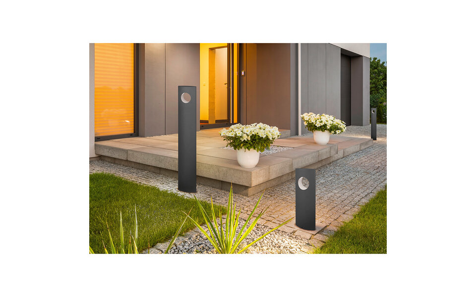 HLW LED LED Tuin Vloerlamp 5W Warm Wit 2700K–3000K - Witte Vloerlamp & LED Buiten Wandlamp HLW LED LED Tuin Vloerlamp 5W Warm Wit 2700K–3000K - Witte Vloerlamp & LED Buiten Wandlamp