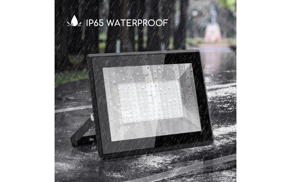 HLW LED Waterdichte LED Vloerlamp Velvalux Glowlit - IP65, Koud Wit 6000K Daglicht Wit