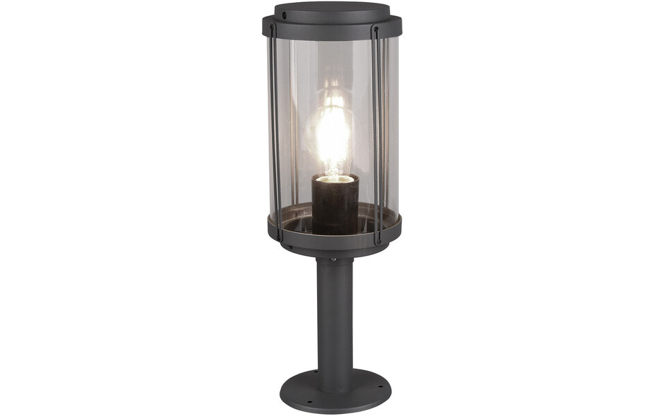 HLW LED LED Tuin Wandlamp & Vloerlamp - Waterdicht IP44, Mat Antraciet, E27 Fitting