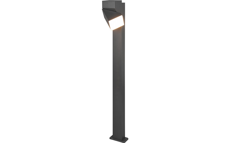 HLW LED LED Vloerlamp 7W Warm Wit 2700K–3000K | Witte Tuin Wandlamp met Verstelbare Beam Angle