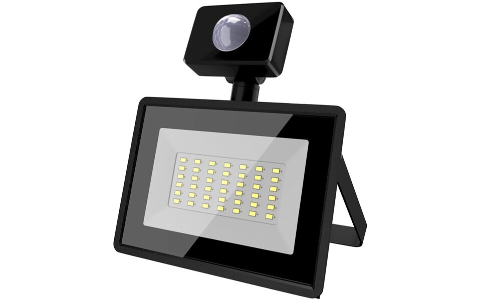 Velvalux LED Bouwlamp & LED Wandlamp met Sensor - Waterdicht IP65, Neutraal Wit Licht