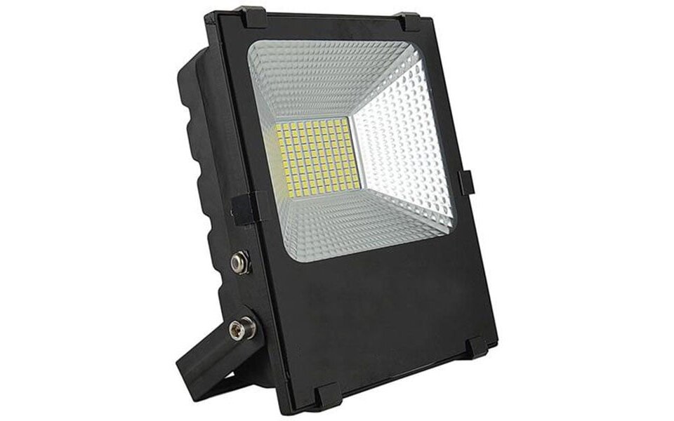 HLW LED Waterdichte LED Bouwlamp 100W IP65 - Witte LED Lamp Koud Wit 6000K voor Binnen & Buiten