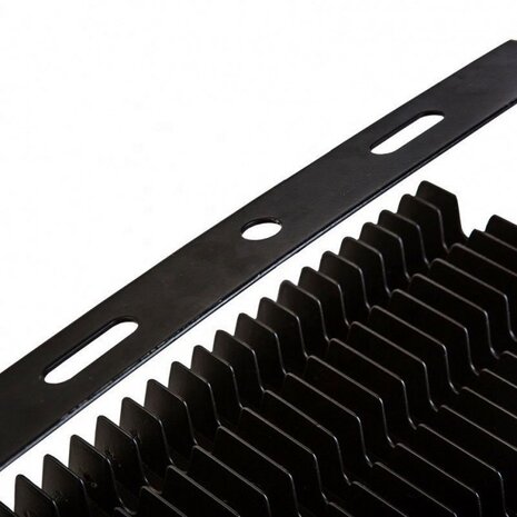 HLW LED LED Bouwlamp 200W - Witte Vloerlamp Waterdicht IP65 met Koud Wit 6000K Licht