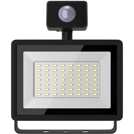 Velvalux LED Bouwlamp & Wandlamp met Sensor - Waterdicht IP65, Neutraal Wit Licht, Flikkervrij