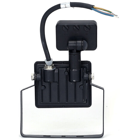 HLW LED LED Bouwlamp & Wandlamp met Sensor - Waterdicht IP65, Koud Wit 6000K, Zwart & Wit