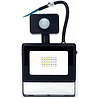 HLW LED LED Bouwlamp & Wandlamp met Sensor, Waterdicht IP65, Koud Wit 6000K, Zwart & Wit