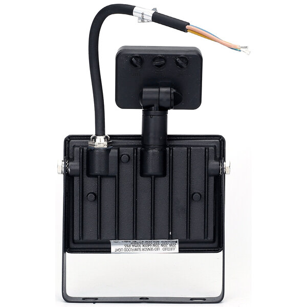 HLW LED LED Bouwlamp & Wandlamp met Sensor, Waterdicht IP65, Koud Wit 6000K, Zwart & Wit