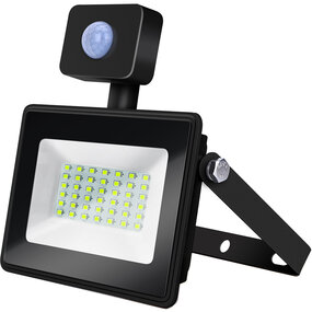 LED Bouwlamp & Wandlamp met Sensor - Zwart/Wit - Waterdicht IP65