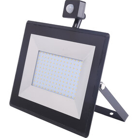 LED Bouwlamp & Wandlamp met Sensor | Zwart & Wit IP65