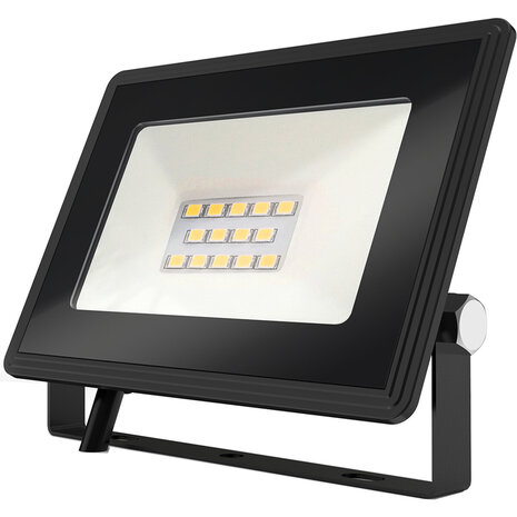 HLW LED LED Bouwlamp IP65 Waterdicht - Zwarte & Witte LED Lamp met Neutraal Wit