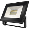 HLW LED LED Bouwlamp 20W - Mat Zwart & Wit, Waterdicht IP65, Neutraal Wit Licht