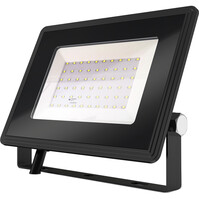 LED Bouwlamp 50W IP65 - Zwart & Wit - Koud Wit 6000K