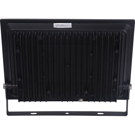 HLW LED Robuuste LED Bouwlamp IP65 - Zwart & Wit, Koud Wit 6000K, Waterdicht