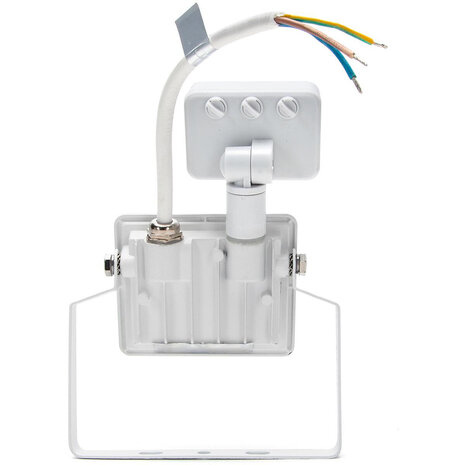 HLW LED LED Bouwlamp 10 Watt met Sensor - Waterdicht IP65 - Neutraal Wit 4000K