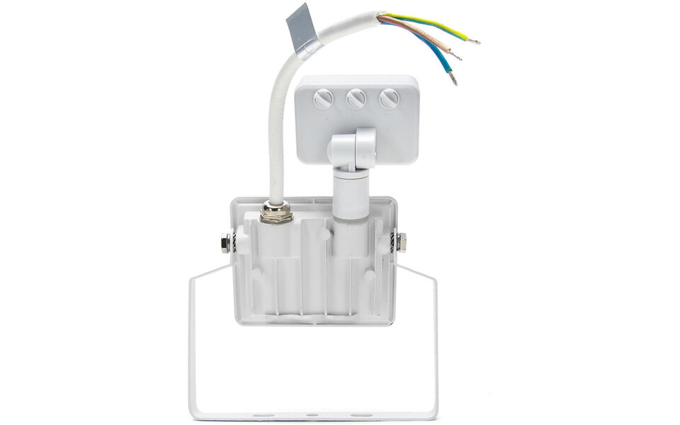 HLW LED LED Bouwlamp 10W met Sensor | Waterdichte LED Bouwlamp & Wandlamp IP65, Koud Wit 6000K