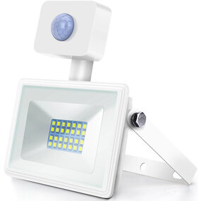 LED Bouwlamp & Wandlamp met Sensor – Waterdicht IP65, Koud Wit 6000K