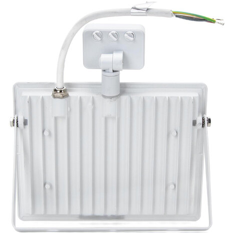 HLW LED Witte LED Bouwlamp 50W met Sensor - IP65 Waterdicht, Neutraal Wit 4000K