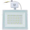 HLW LED LED Lamp 50W - Witte Vloerlamp & LED Wandlamp met Sensor, IP65, Koud Wit 6000K