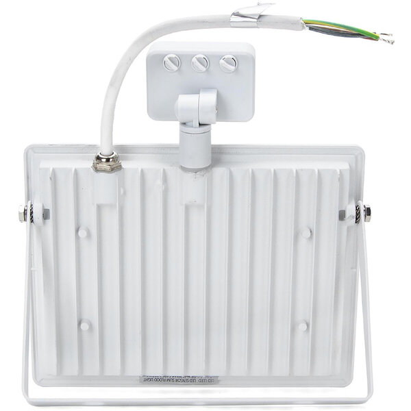 HLW LED LED Lamp 50W - Witte Vloerlamp & LED Wandlamp met Sensor, IP65, Koud Wit 6000K