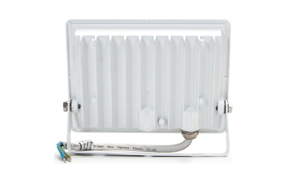 HLW LED Waterdichte LED Bouwlamp 30W IP65 - Neutraal Wit, Mat Wit Aluminium HLW LED Waterdichte LED Bouwlamp 30W IP65 - Neutraal Wit, Mat Wit Aluminium