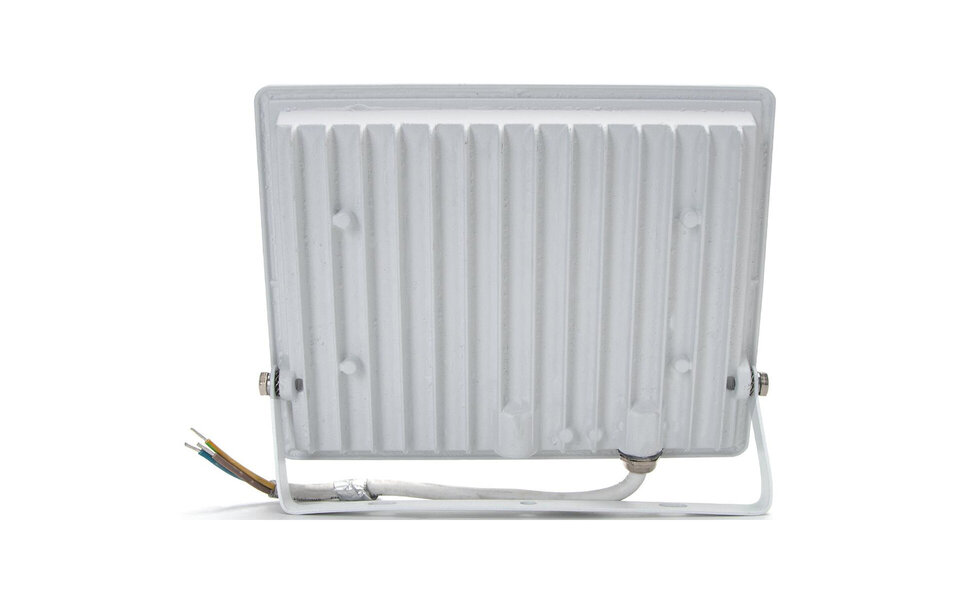 HLW LED Robuuste LED Bouwlamp 50W - Mat Wit, Waterdicht IP65, Neutraal Wit Licht HLW LED Robuuste LED Bouwlamp 50W - Mat Wit, Waterdicht IP65, Neutraal Wit Licht