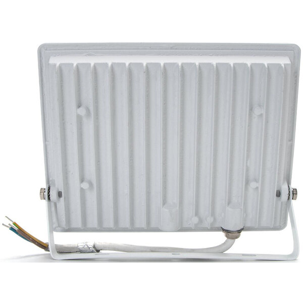 HLW LED Robuuste LED Bouwlamp 50W - Mat Wit, Waterdicht IP65, Neutraal Wit Licht