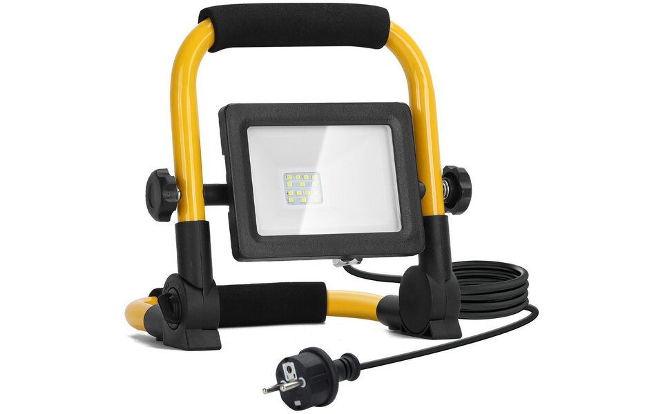 HLW LED Waterdichte LED Bouwlamp Verstelbaar - Witte LED Lamp Koud Wit 6000K