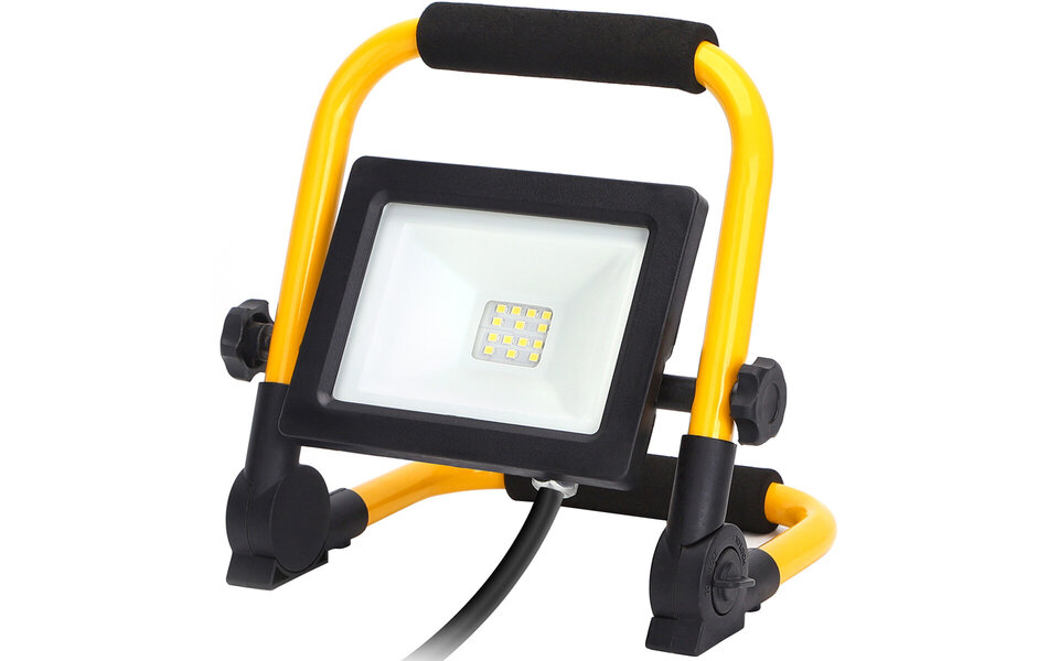 HLW LED Waterdichte LED Bouwlamp Verstelbaar - Witte LED Lamp Koud Wit 6000K