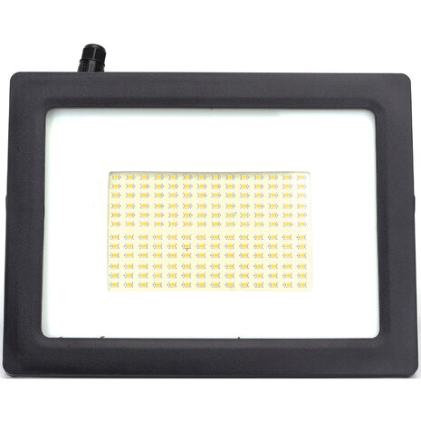 HLW LED LED Bouwlamp 100W - Waterdichte IP65 Bouwlamp - Zwart & Wit - Neutraal Wit 4000K