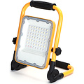 Dimbare en Verstelbare LED Bouwlamp op Accu - Waterdicht IP65 Koud Wit 6500K Dimbare en Verstelbare LED Bouwlamp op Accu - Waterdicht IP65 Koud Wit 6500K