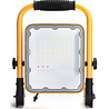 HLW LED Dimbare en Verstelbare LED Bouwlamp op Accu - Waterdicht IP65 Koud Wit 6500K