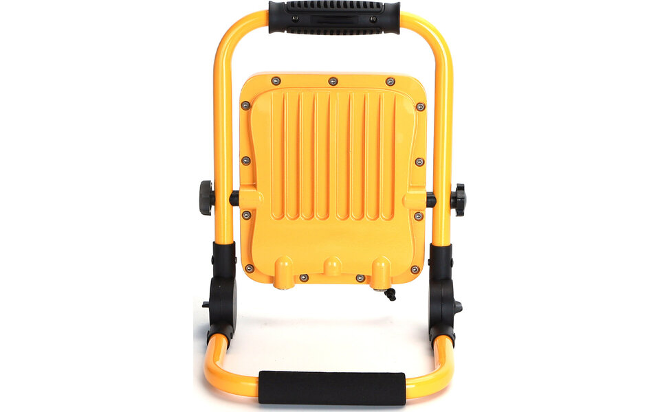 HLW LED Dimbare en Verstelbare LED Bouwlamp op Accu - Waterdicht IP65 Koud Wit 6500K HLW LED Dimbare en Verstelbare LED Bouwlamp op Accu - Waterdicht IP65 Koud Wit 6500K