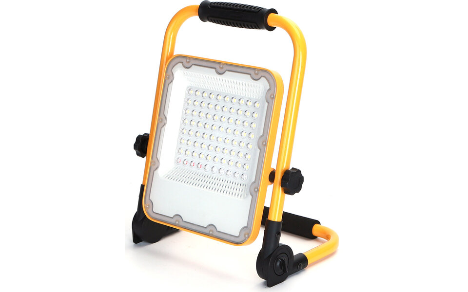 HLW LED Dimbare LED Bouwlamp 50W met Statief, Waterdicht IP65 & Verstelbaar, Koud Wit 6500K HLW LED Dimbare LED Bouwlamp 50W met Statief, Waterdicht IP65 & Verstelbaar, Koud Wit 6500K