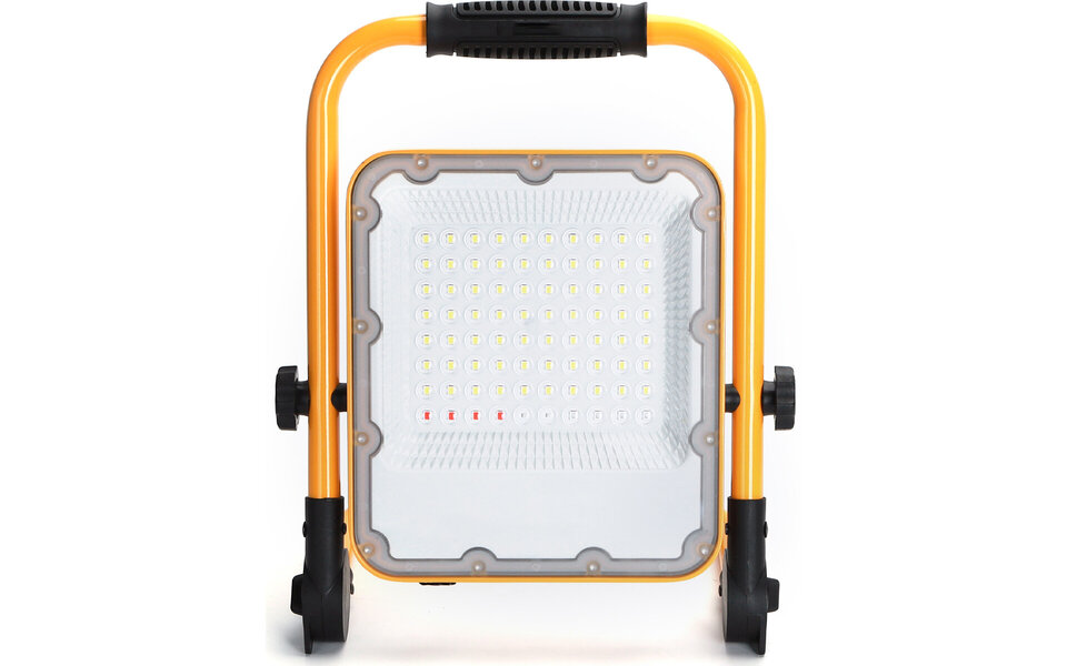HLW LED Dimbare LED Bouwlamp 50W met Statief, Waterdicht IP65 & Verstelbaar, Koud Wit 6500K HLW LED Dimbare LED Bouwlamp 50W met Statief, Waterdicht IP65 & Verstelbaar, Koud Wit 6500K