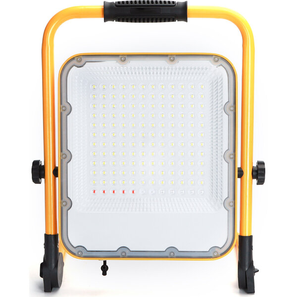 HLW LED LED Bouwlamp op Accu 100W - Dimbaar, Verstelbaar Statief, Waterdicht IP65, Koud Wit 6500K HLW LED LED Bouwlamp op Accu 100W - Dimbaar, Verstelbaar Statief, Waterdicht IP65, Koud Wit 6500K