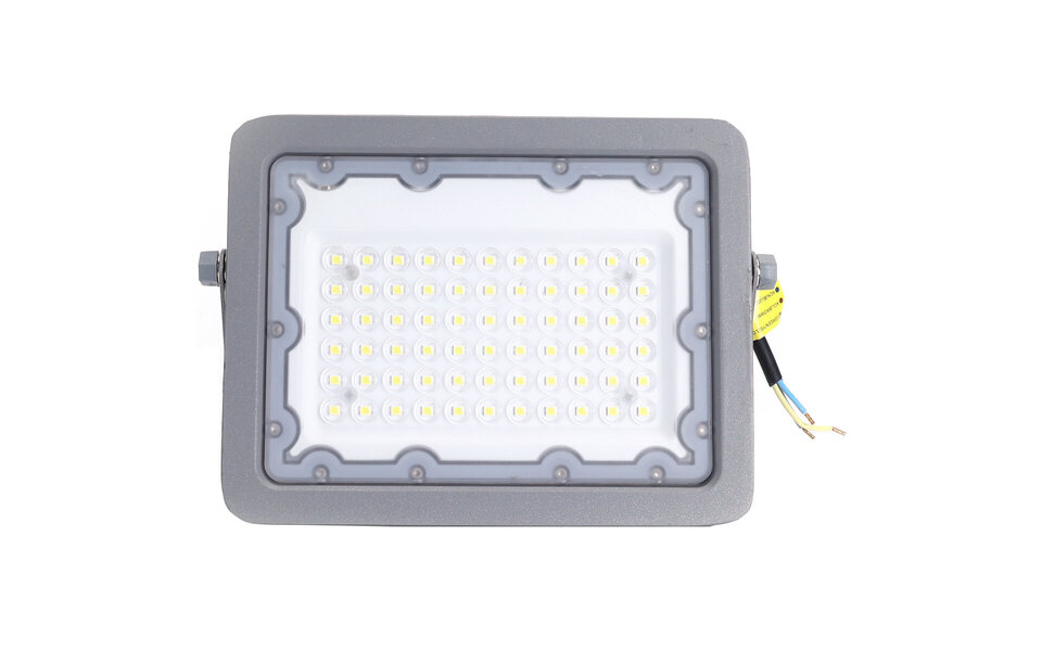 HLW LED LED Bouwlamp Verstelbaar - Witte Vloerlamp Waterdicht IP65 - Koud Wit 6000K Daglicht Wit