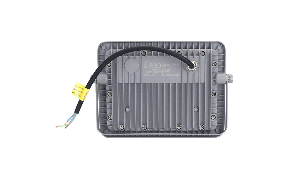 HLW LED LED Bouwlamp Verstelbaar - Witte Vloerlamp Waterdicht IP65 - Koud Wit 6000K Daglicht Wit