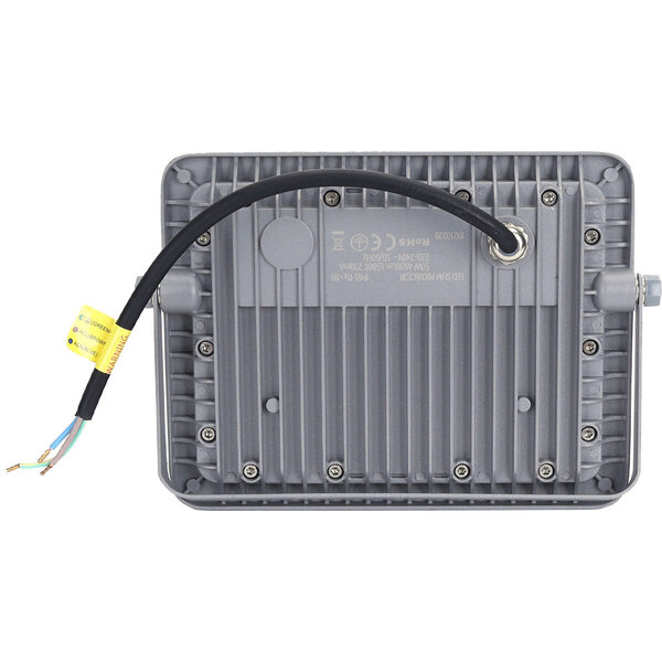 HLW LED LED Bouwlamp Verstelbaar - Witte Vloerlamp Waterdicht IP65 - Koud Wit 6000K Daglicht Wit