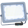 HLW LED LED Bouwlamp Verstelbaar - Witte Vloerlamp Waterdicht IP65 - Koud Wit 6000K Daglicht Wit
