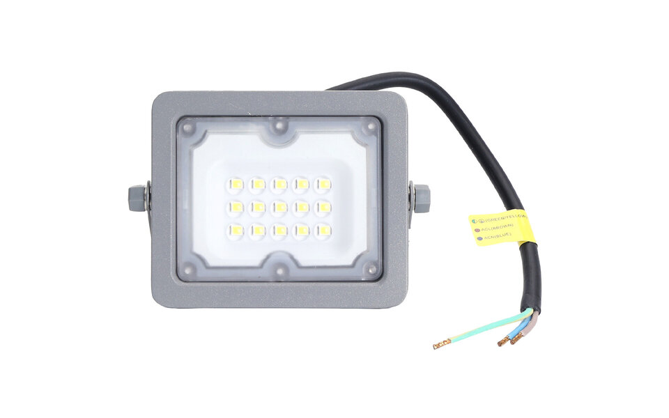 HLW LED LED Bouwlamp Verstelbaar Waterdicht IP65 Witte Vloerlamp Koud Wit 6000K