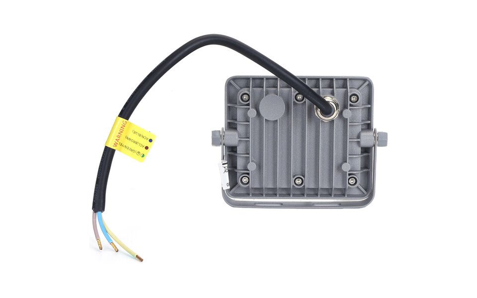 HLW LED LED Bouwlamp Verstelbaar Waterdicht IP65 Witte Vloerlamp Koud Wit 6000K