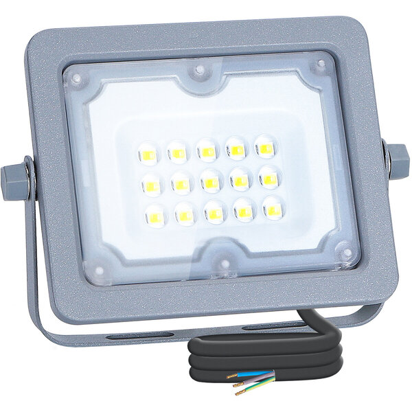 HLW LED LED Bouwlamp Verstelbaar Waterdicht IP65 Witte Vloerlamp Koud Wit 6000K