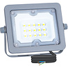 HLW LED LED Bouwlamp Verstelbaar Waterdicht IP65 Witte Vloerlamp Koud Wit 6000K