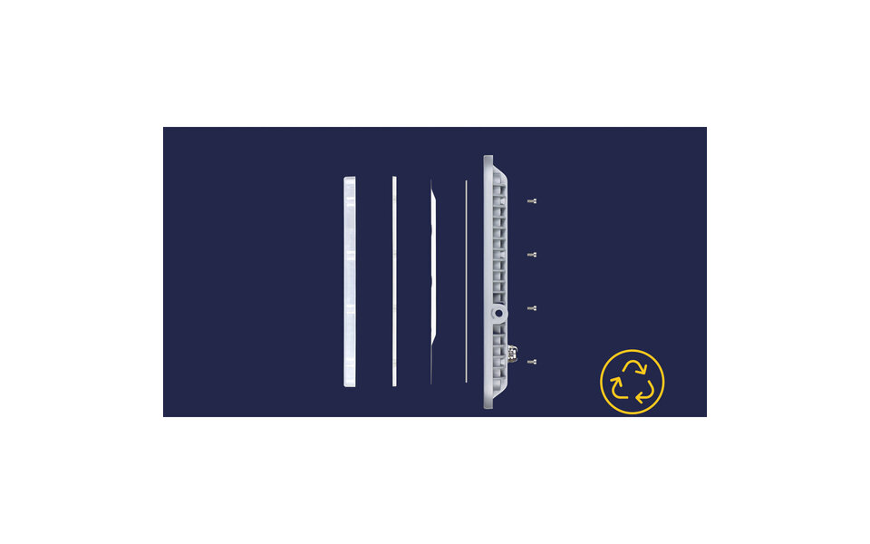 HLW LED Waterdichte LED Bouwlamp IP65 - Verstelbaar, Neutraal Wit Licht 4000K HLW LED Waterdichte LED Bouwlamp IP65 - Verstelbaar, Neutraal Wit Licht 4000K