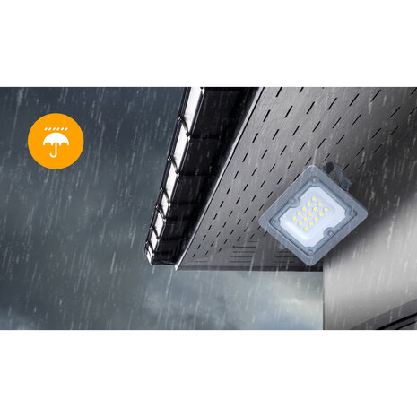 HLW LED Waterdichte LED Bouwlamp IP65 - Verstelbaar, Neutraal Wit Licht 4000K